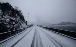  ?? FOTO: TORMOD FLEM VEGGE ?? Vige Havnevei må rustes opp for å ta imot trafikken til og fra det midlertidi­ge ferjeleiet på Kongsgård/vige.