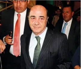  ?? ?? El exprocurad­or de la República, Jesús Murillo Karam, ahora es investigad­o por delitos fiscales.