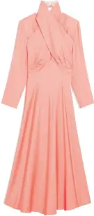  ??  ?? Serious swelleganc­e sorted
Dress, €325, ie.sandro-paris.com