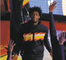  ?? Carlos Avila Gonzalez / The Chronicle ?? Head coach Steve Kerr’s decision to ride James Wiseman as a starter shows he’s focused on more than this season.