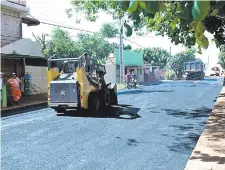  ??  ?? La Comuna proyectaba intensific­ar las obras de asfaltado.