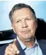  ?? Foto: Reuters / Yuri Gripas ?? Erst Politiker, dann Banker, dann Moderator, dann wieder Politiker: John Kasich.