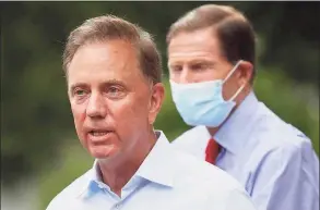  ?? Associated Press file photo ?? Gov. Ned Lamont, in an Aug. 7 photo.