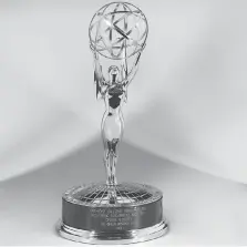  ?? MUSEUM OF AFRICAN-AMERICAN HISTORY AND CULTURE ?? Oprah Winfrey’s Daytime Emmy Award for The Oprah Winfrey Show, 1986-87.
