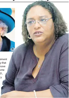  ?? FILE ?? Mia Mottley, prime minister of Barbados.