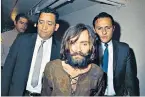  ??  ?? Brutal facts: Charles Manson and his ‘family’ murdered nine people, including pregnant actress Sharon Tate