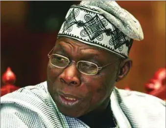  ??  ?? Obasanjo...states are already too powerful