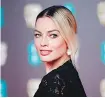  ??  ?? Margot Robbie