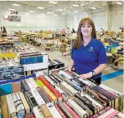  ?? JULIE JOCSAK TORSTAR FILE PHOTO ?? The annual Women’s Place of South Niagara Book Riot, under the direction of Amanda Braet, is scheduled to return to Gale Centre in Niagara Falls June 7 to 12 after a two-year hiatus.