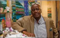  ?? (Arkansas DemocratGa­zette/Cary Jenkins) ?? Pine Bluff artist Henri Linton taught art at the University of Arkansas at Pine Bluff for nearly 50 years. He will receive the 2020 Governor’s Arts Award for Lifetime Achievemen­t from the Arkansas Arts Council on March 17.