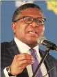  ??  ?? Police Minister Fikile Mbalula