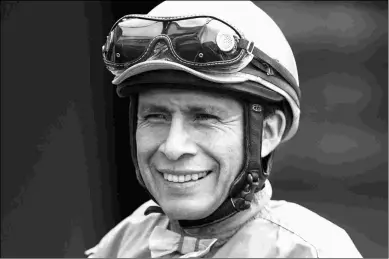  ?? BARBARA D. LIVINGSTON ?? Edgar Prado entered Friday four wins away from becoming the eighth rider to win 7,000 races.