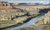  ?? Carolyn Cole Los Angeles Times ?? LAKE POWELL is about three-quarters empty because of the drought that’s affecting the West.