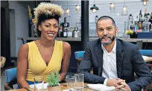  ??  ?? Burn what you eat: Dr Zoe Williams and Fred Sirieix host