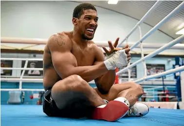  ?? GETTY IMAGES ?? Anthony Joshua’s muscle fixation has again come under attack, this time from former heavyweigh­t champion Tyson Fury.