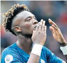  ??  ?? England ambition: Tammy Abraham