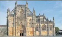  ??  ?? Batalha Monastery is one of the most important Gothic sites in Portugal.