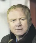  ??  ?? Alex Mcleish: Open to offers