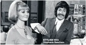  ??  ?? STYLISH With Stephanie Beacham