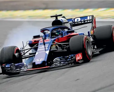  ?? GETTY IMAGES ?? Kiwi driver Brendon Hartley describes his brief career in Formula One as ‘‘unreal’’ even if it did have its difficult moments.