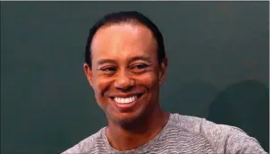  ??  ?? Tiger Woods in happier times