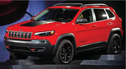  ?? BLOOMBERG PIC ?? The United States Environmen­tal Protection Agency says the voluntary recall of Jeep, Dodge and Chrysler vehicles for model years 2011-2016 will be implemente­d in phases this year.