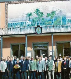  ?? Archivfoto: Barbara Knoll ?? Die Venusquell­e war der Grundstein, die Vertragsun­terzeichnu­ng für die Therme wur‰ de dann 2002 groß gefeiert.