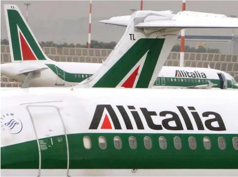  ?? Reuters ?? Eithad already holds a 49 per cent shareholdi­ng stake in Alitalia that it acquired in 2014