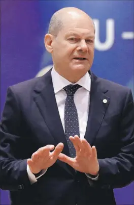  ?? EFE ?? El canciller alemán, Olaf Scholz.