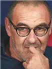  ?? AP ?? ■
Maurizio Sarri