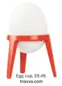  ??  ?? Egg cup, £9.49,