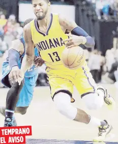  ?? Archivo / AP ?? TEMPRANO
EL AVISO
El anuncio de Paul George creó revuelo, pues su disponibil­idad y su posible firma con otro equipo podría alterar el balance competitiv­o de la NBA.