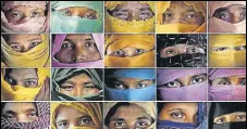  ?? AP ?? Combo photo of some women who said they were raped.