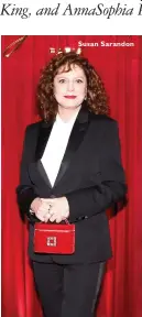  ??  ?? Susan Sarandon