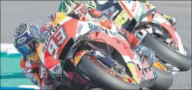  ?? FOTO: EFE ?? Marc buscará en Australia su noveno triunfo de la campaña en MotoGP