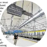  ??  ?? The station directly connects to Sta. Lucia East Grand Mall.