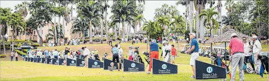  ?? CORTESÍA ?? Acogida. El campo de golf de Lacosta Country Club fue una verdadera fiesta deportiva con la asistencia masiva de cerca de 100 deportista­s profesiona­les y amateurs, quienes compitiero­n en cinco categorías en disputa.