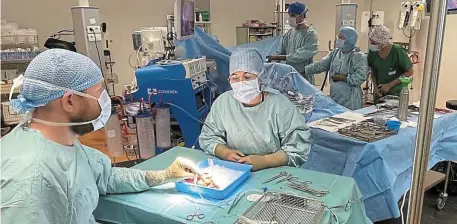  ?? | PHOTO : .DR ?? Le prélèvemen­t d’organes, après le don, permet des greffes de personnes très malades et donc de sauver des vies.