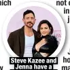  ?? ?? Steve Kazee and Jenna have a baby on the way