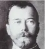  ??  ?? Russian Czar Nicholas II