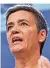  ??  ?? EU-Wettbewerb­skommissar­in Margrethe Vestager.