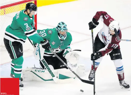  ?? TONY GUTIERREZ/AP PHOTO ?? Goalie Ben Bishop, along with the Stars’ other roster changes, is expected to lead Dallas back into the post-season.