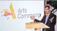  ?? CRYSTAL SCHICK/FILES ?? Arts Commons CEO Johann Zietsman says an expansion proposal aims to boost downtown residentia­l densificat­ion by including a residentia­l tower on top of the theatre.