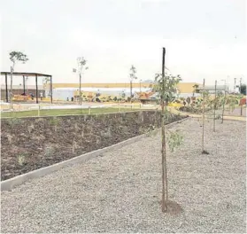  ??  ?? ► Dentro del proyecto de reconversi­ón se instaló un plaza, un jardín infantil para los vecinos del sector.