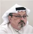  ??  ?? ASESINADO. El periodista saudí Jamal Khashoggi.