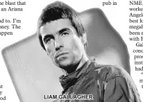  ??  ?? LIAM GALLAGHER