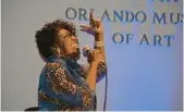  ?? STEINWAY SOCIETY ?? Jacqueline Jones, shown performing at a previous “Divas in Concert” at Orlando Museum of Art, is on the board of directors of the Steinway Society of Central Florida.