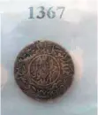  ??  ?? A rare coin from Thavakkal’s collection.