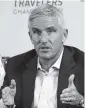  ?? SETH WENIG AP ?? Jay Monahan says PGA Tour will increase prize money.