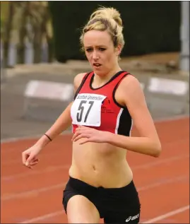  ??  ?? Eilish McColgan admits she had to change priorities at age 20